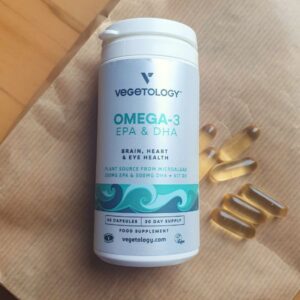 Integratore vegano di Omega-3 EPA&DHA in capsule.