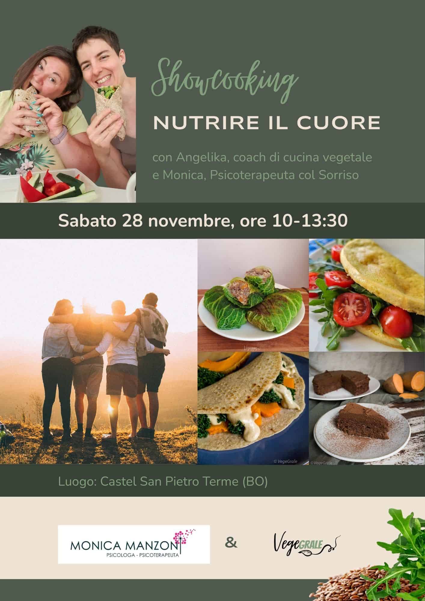 locandina per corso su cosa mangiare e fare per rafforzare il sistema cardiovascolare - 28 novembre 2026