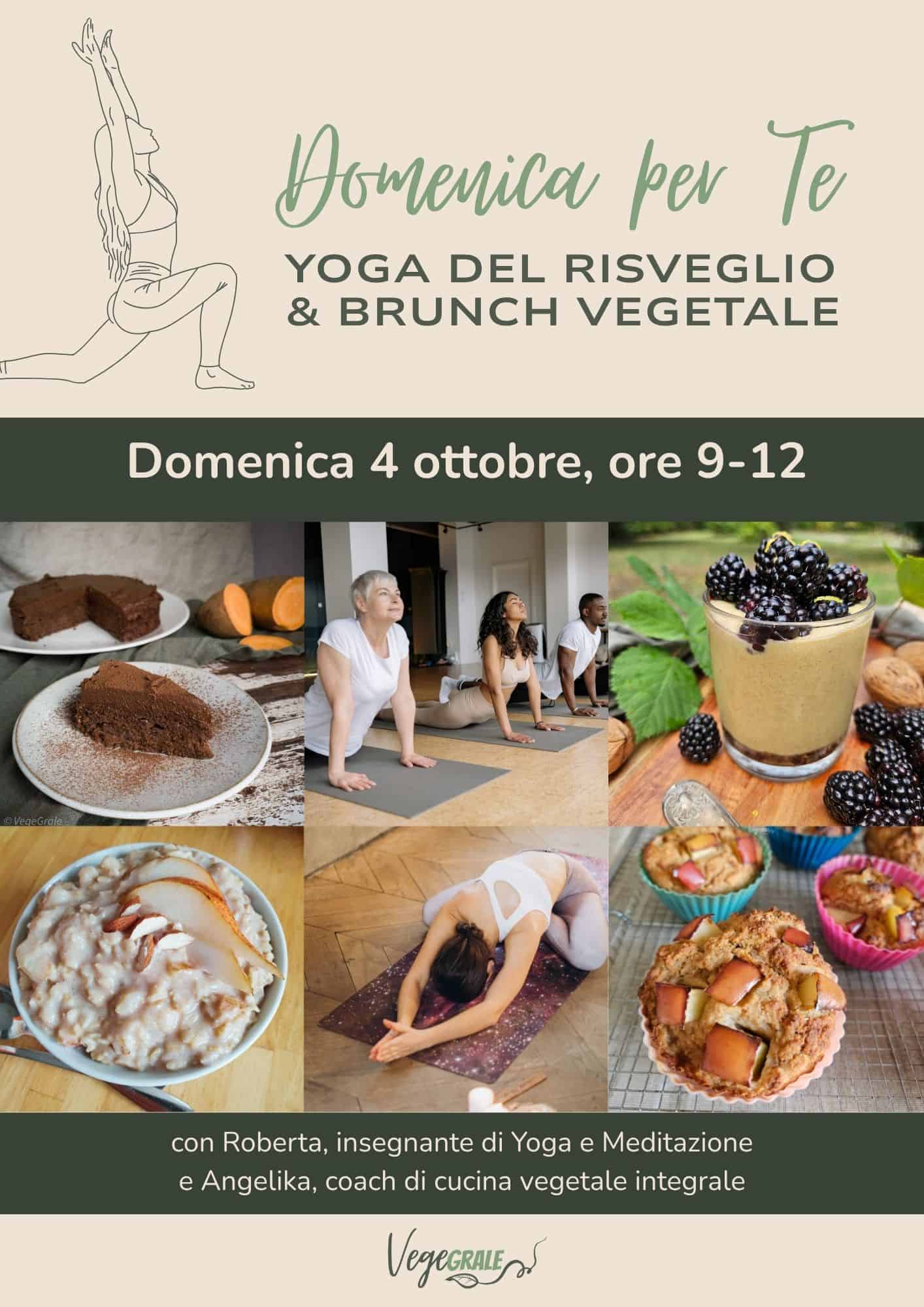 locandina corso yoga e brunch 4 ottobre 2026